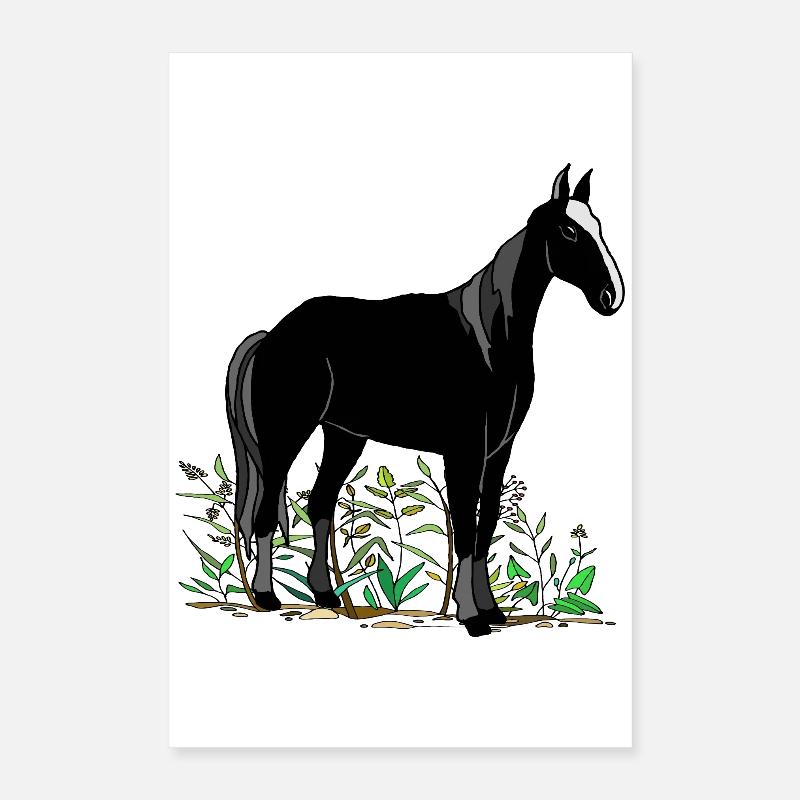 Cheval Poster 40 x 60 cm