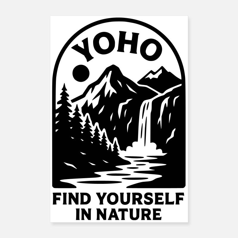 Parc national Yoho Poster 40 x 60 cm