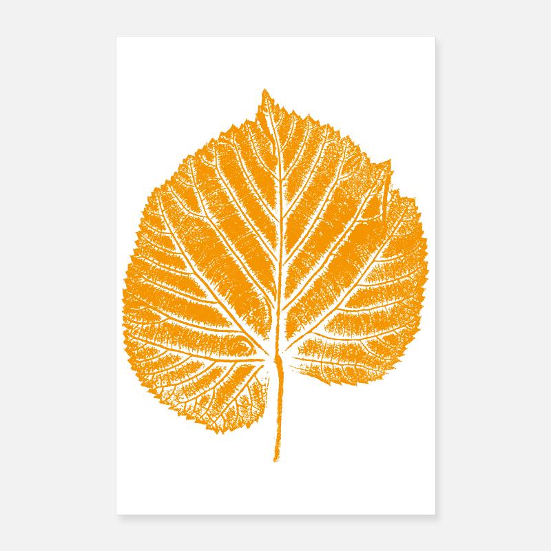 Linden leaf Poster 16" x 24" (40x60 cm)