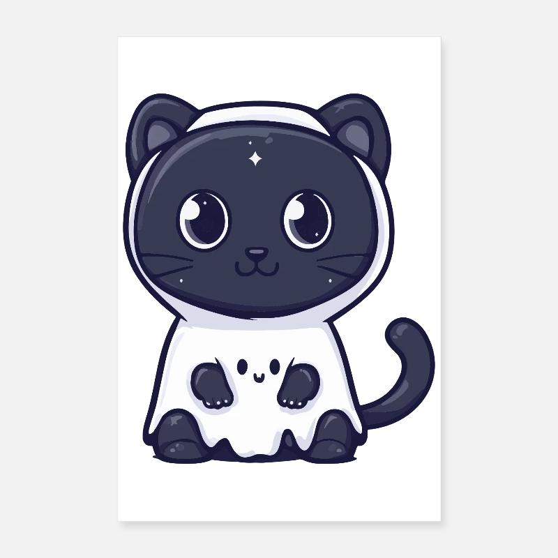Panther Halloween Geist Poster 40x60 cm