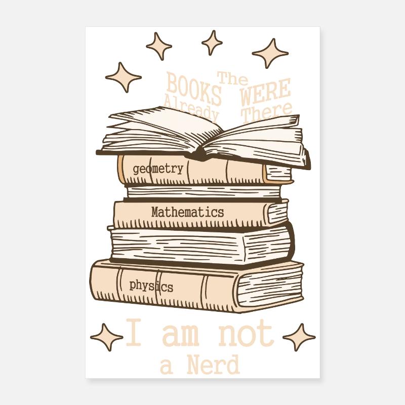 Non sono un nerd Poster 40x60 cm
