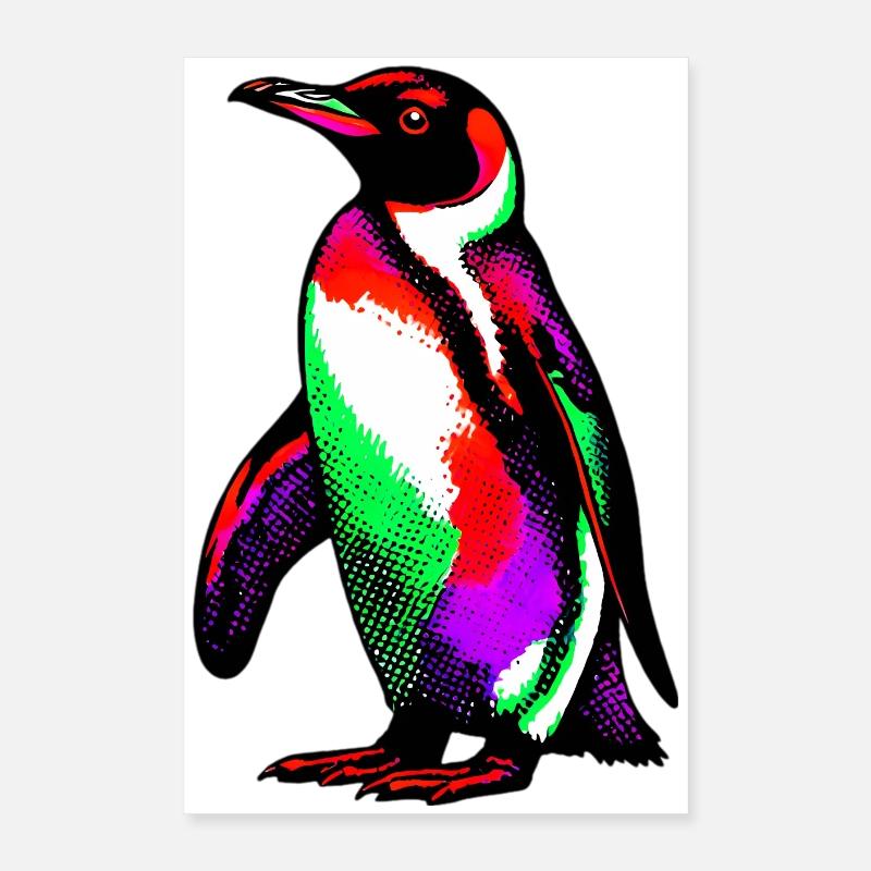 Pingouin Poster 40 x 60 cm