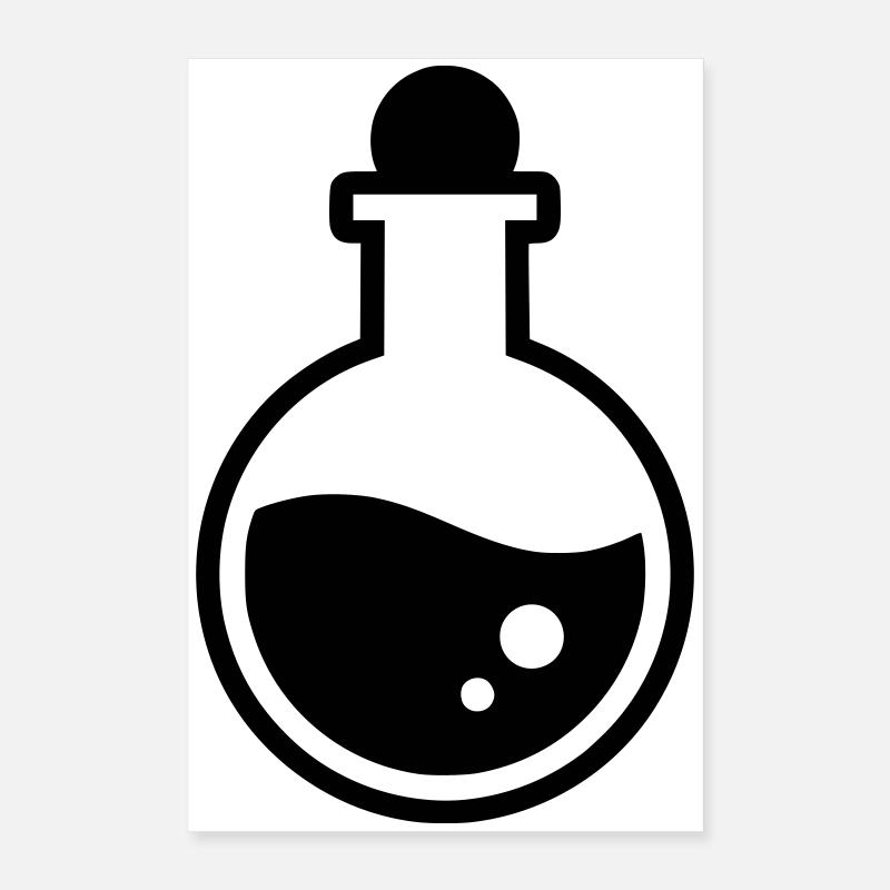 Magie de la Bouteille de Potion Magique Poster 40 x 60 cm