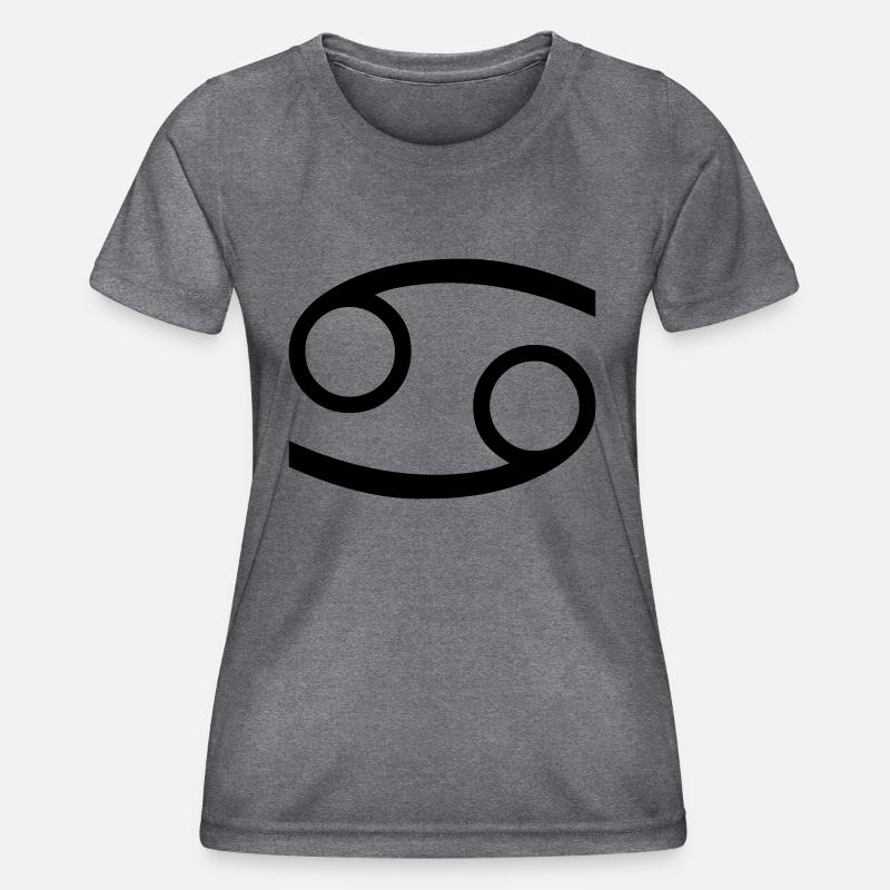 krebs1 - Women's Functional T-Shirt - dark melange 