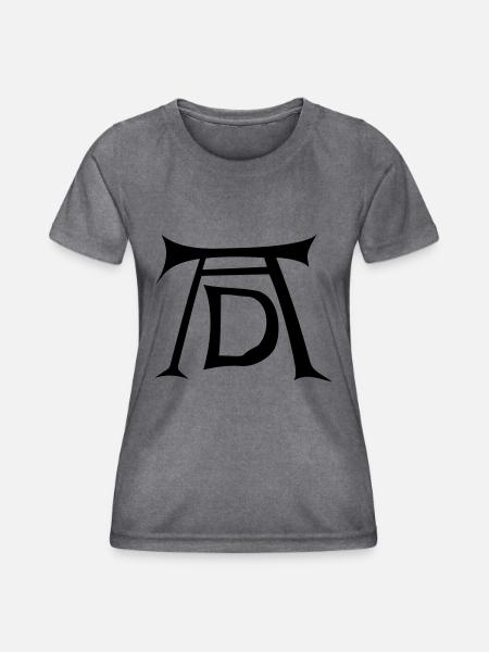 Albrecht Dürer - Frauen Funktions-T-Shirt - dunkle Melange