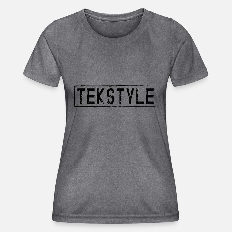 tekstyle3 - Women's Functional T-Shirt - dark melange
