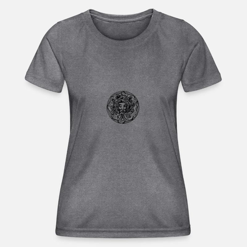 amulet - Women's Functional T-Shirt - dark melange 