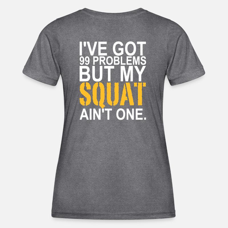 99 Problems - Women's Functional T-Shirt - dark melange 