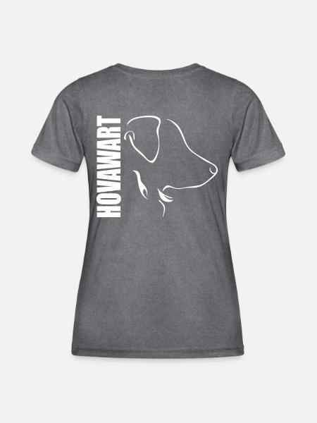HOVAWART PROFIL - Frauen Funktions-T-Shirt - dunkle Melange 