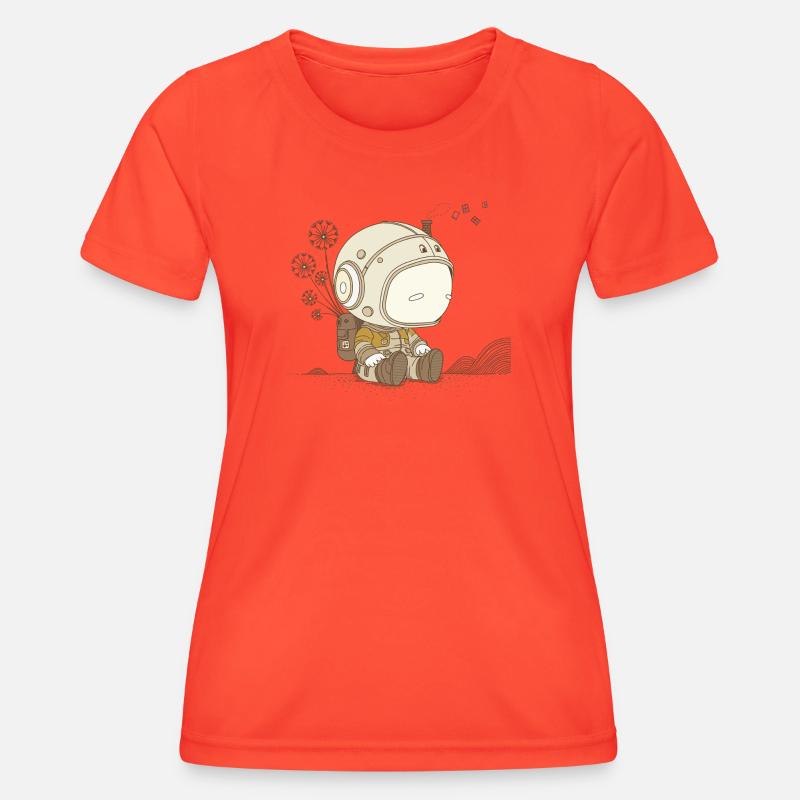 Astro-sad - Women's Functional T-Shirt - grenadine