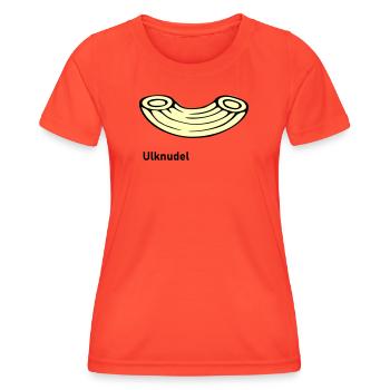 Ulknudel - Women's Functional T-Shirt - grenadine - Front - AI Model Female 172 dark (172cm)