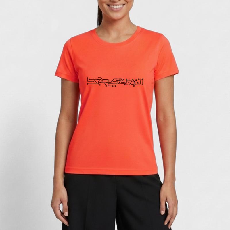 Press control keyboard pc computer keys write Women's Functional T-Shirt