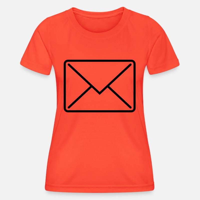 briefumschlag_icon1 - Women's Functional T-Shirt - grenadine