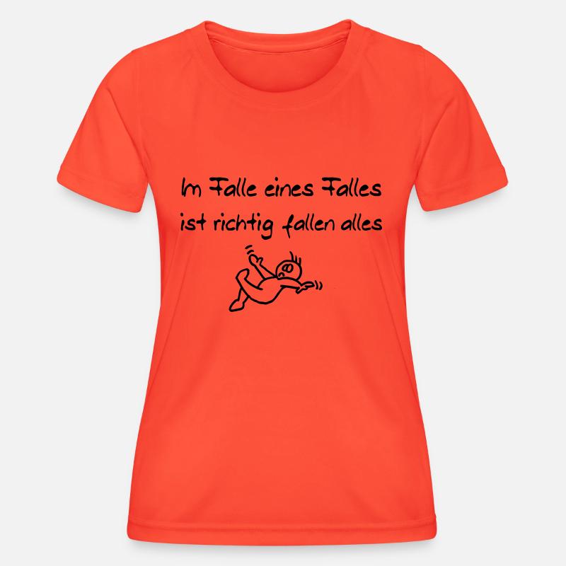 Just in case - Women's Functional T-Shirt - grenadine