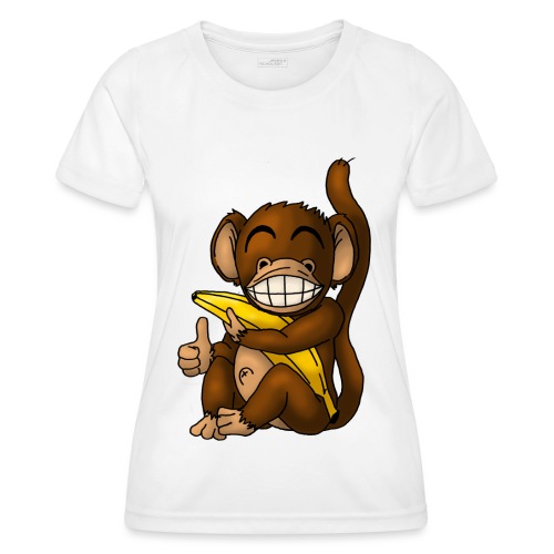 Super Fröhlicher Affe - Frauen Funktions-T-Shirt