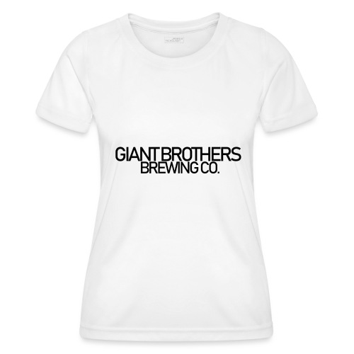 Giant Brothers Brewing co SVART - Funktions-T-shirt dam