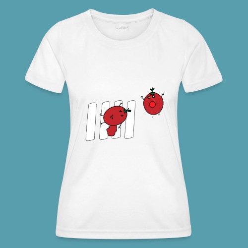 tomaatit - Naisten tekninen t-paita