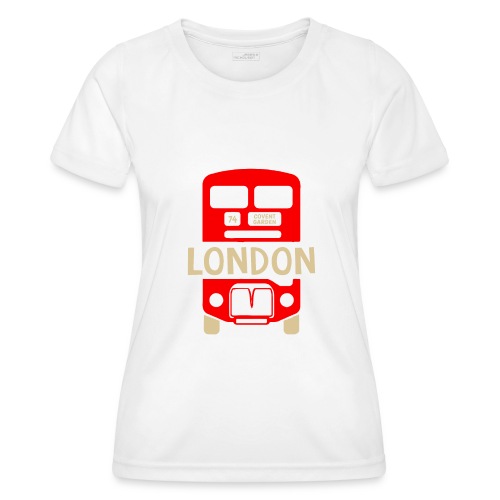 London Bus Roter Doppeldecker London Fan Souvenir - Frauen Funktions-T-Shirt