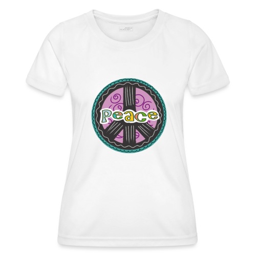 Peace - Frauen Funktions-T-Shirt