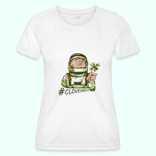 clovember - Funkcjonalna koszulka damska