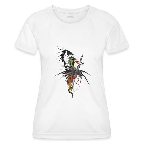 Dragon Sword - Drachenkampf - Frauen Funktions-T-Shirt