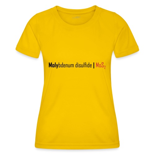 Molybdenum Disulfide - Women's Functional T-Shirt