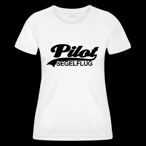 pilot_segelflug - Frauen Funktions-T-Shirt