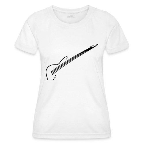 E-Bass - Frauen Funktions-T-Shirt