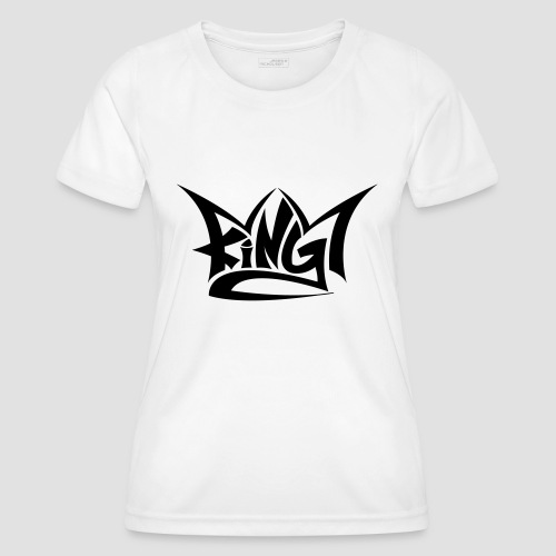 king crown / king krone / König / königlich / edel - Frauen Funktions-T-Shirt