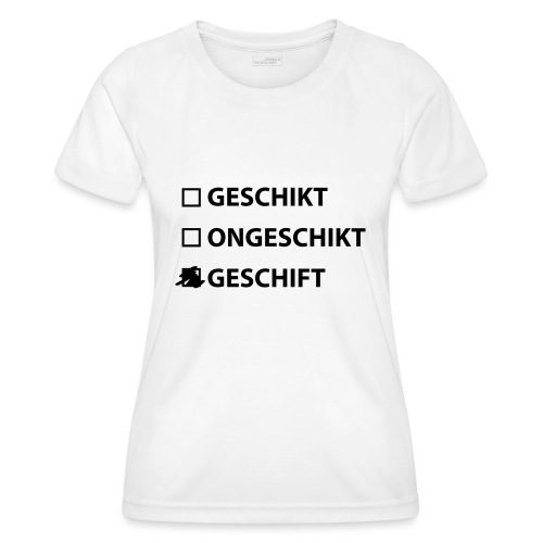 Geschift - Functioneel T-shirt voor vrouwen