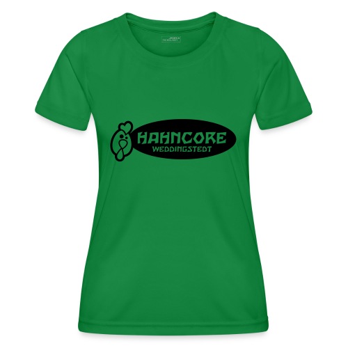 hahncore_sw_nur - Frauen Funktions-T-Shirt