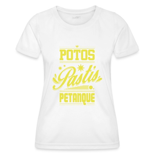 POTOS PASTIS PETANQUE - T-shirt sport Femme