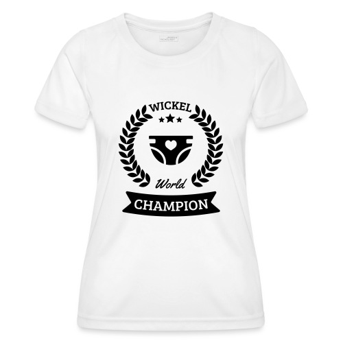 Baby Wickel World Champion - Frauen Funktions-T-Shirt