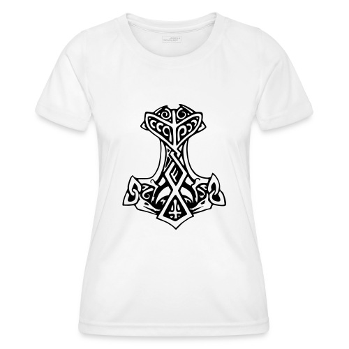 Thorshammer Mjölnir - Frauen Funktions-T-Shirt