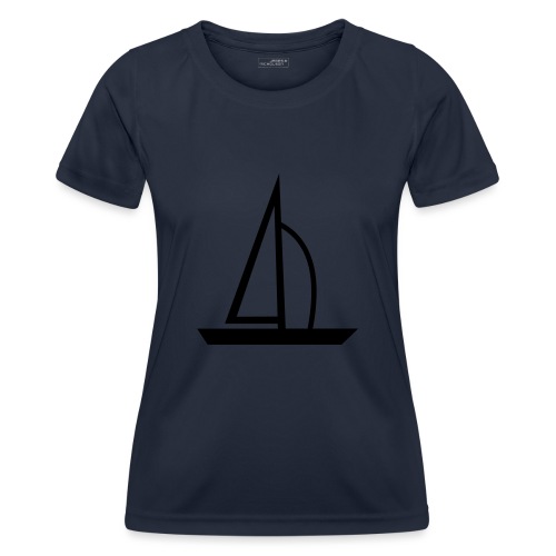 Segelboot - Frauen Funktions-T-Shirt