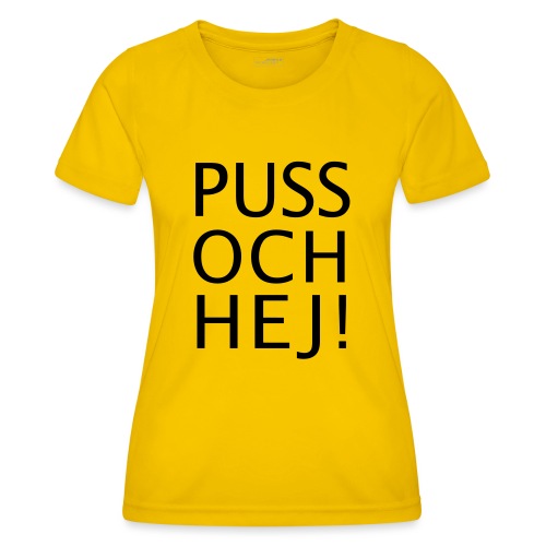 PUSS OCH HEJ! - Funktions-T-shirt dam