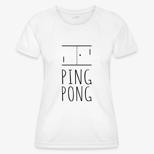 Ping Pong - Frauen Funktions-T-Shirt