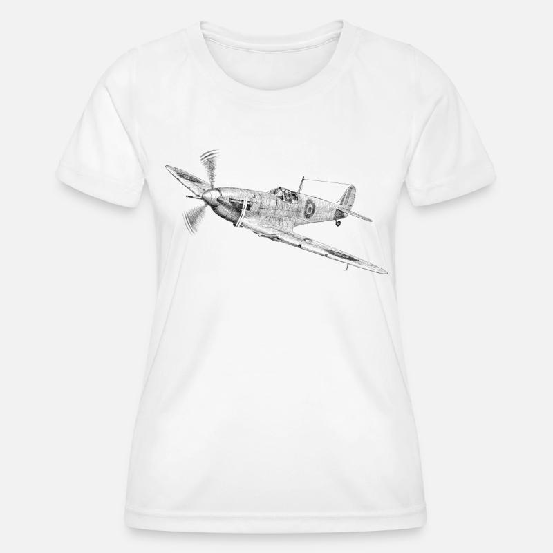 Spitfire - Women's Functional T-Shirt - white