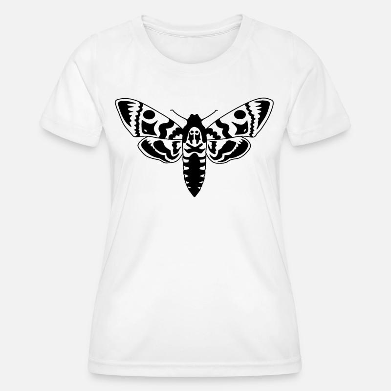 moth - Women's Functional T-Shirt - white