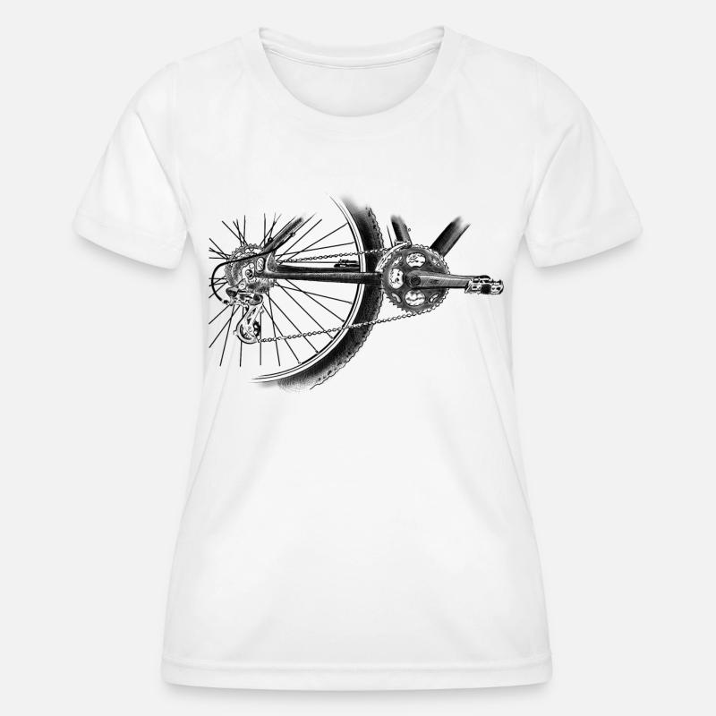 wheel - Women's Functional T-Shirt - white