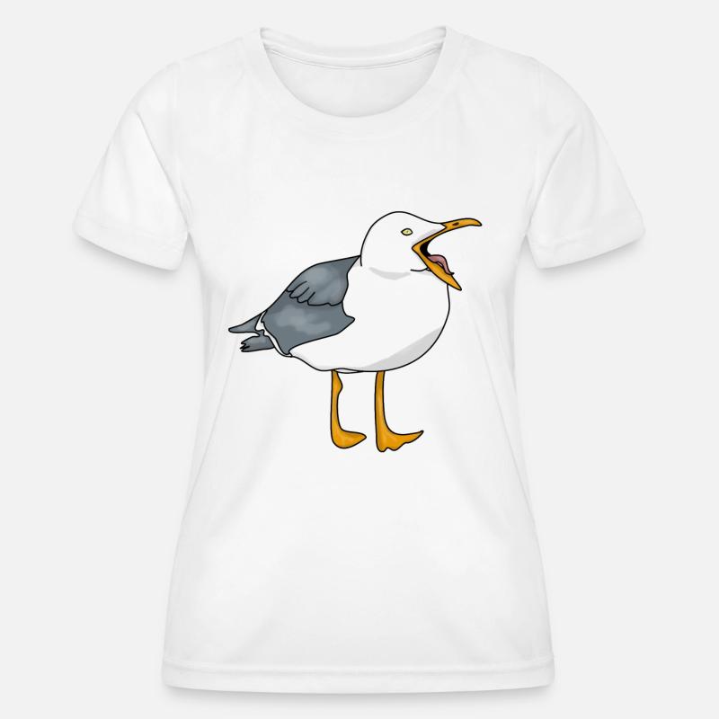 Seagull - Seagull - Women's Functional T-Shirt - white