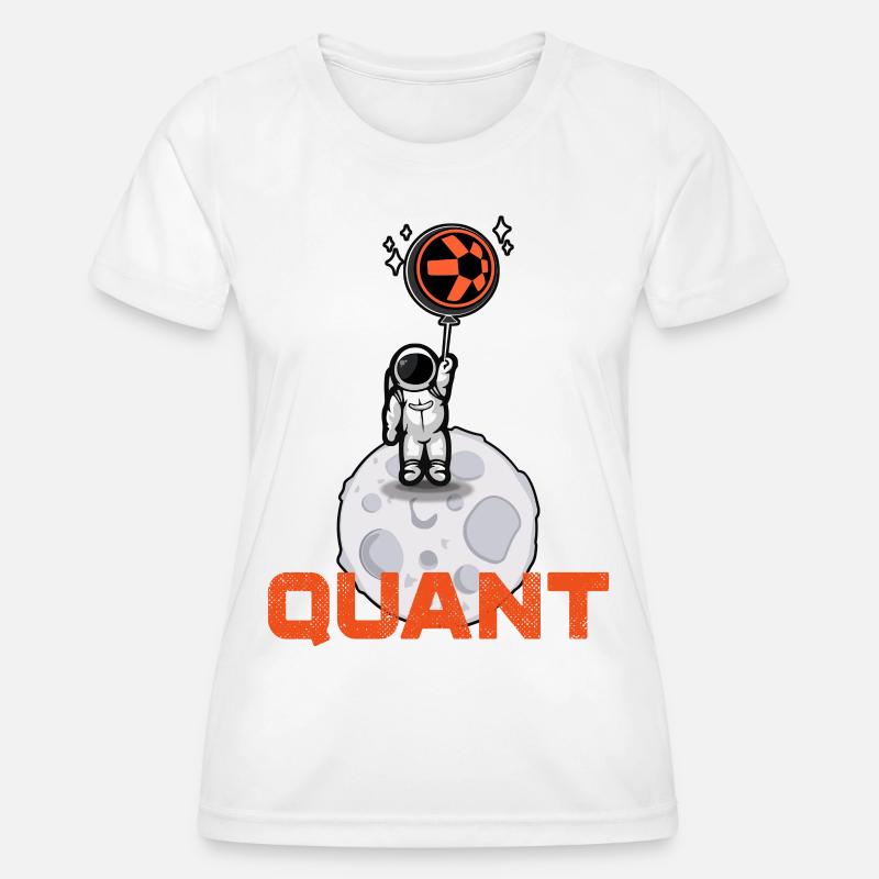 Quant crypto shirt Crypto Blockchain Money Gift - Women's Functional T-Shirt - white