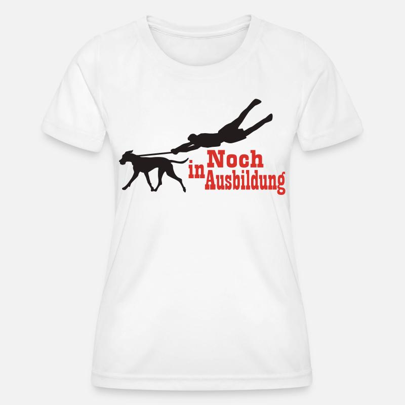 Still in training - variant to 2 colors - Women's Functional T-Shirt - white