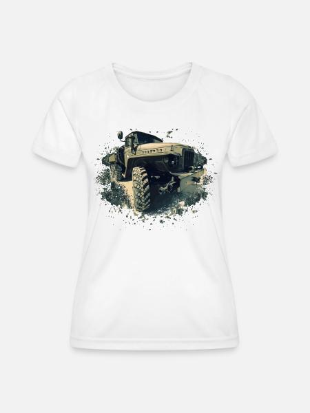 Ural 375 - Frauen Funktions-T-Shirt - Weiß