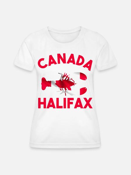 Kanada Canada Halifax Himmer - Frauen Funktions-T-Shirt - Weiß