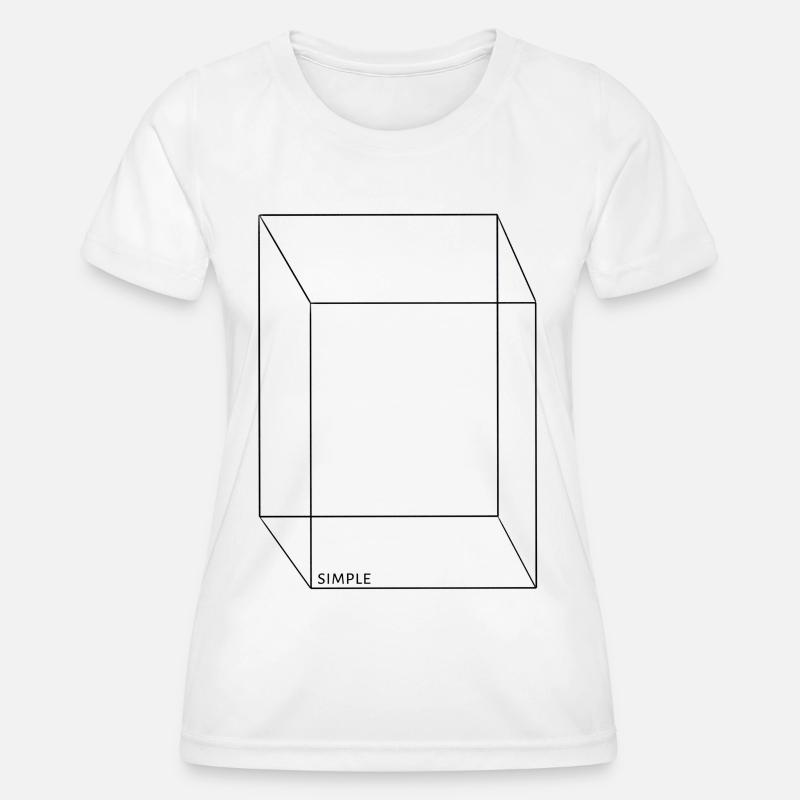 Simple - Women's Functional T-Shirt - white