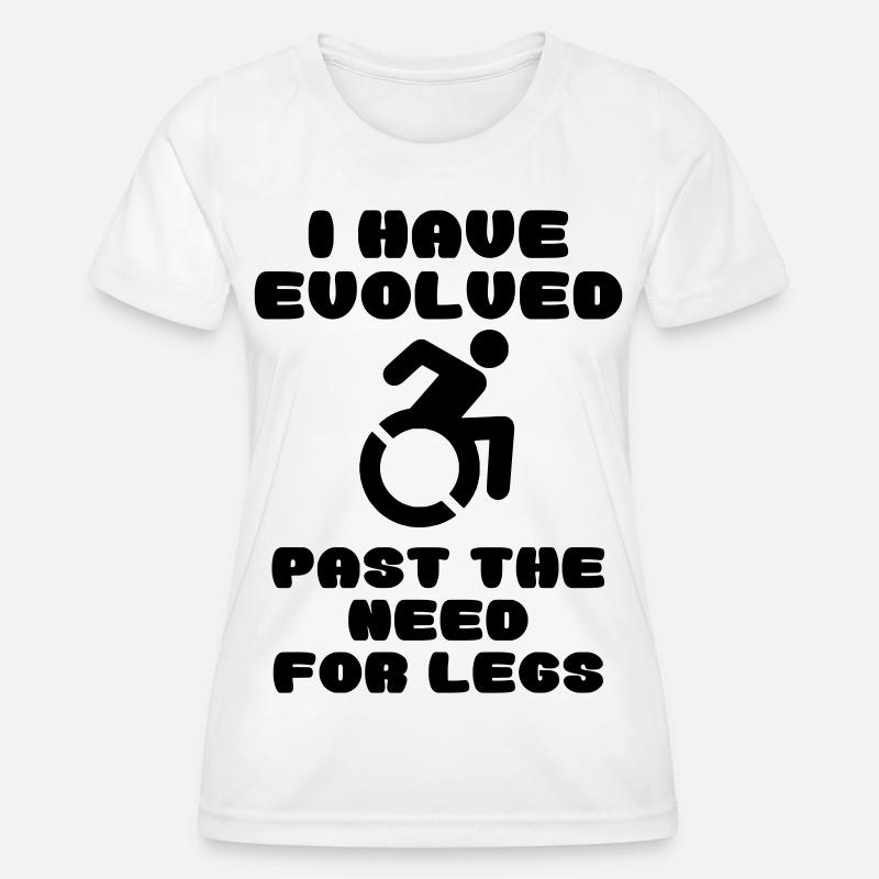 Wheelchair users know better * - Women's Functional T-Shirt - white