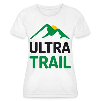 Ultra Trail - Women's Functional T-Shirt - white - Front - AI Model Female 172 dark (172cm)