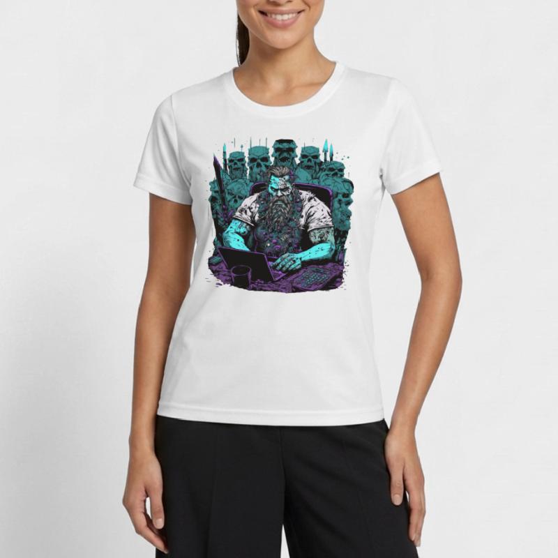 Admin Wiking programs computers Women's Functional T-Shirt