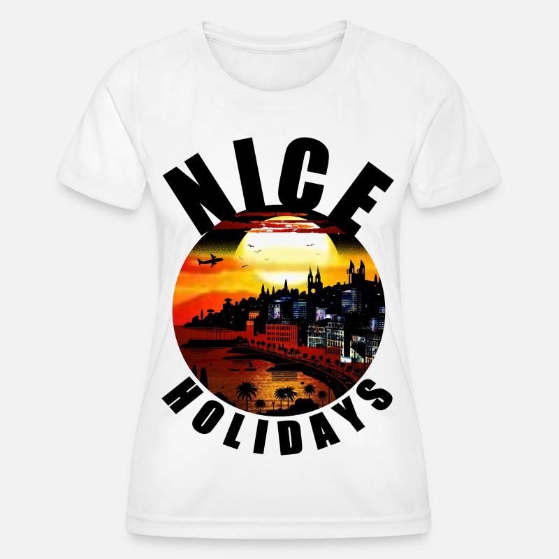 NICE - Women's Functional T-Shirt - white